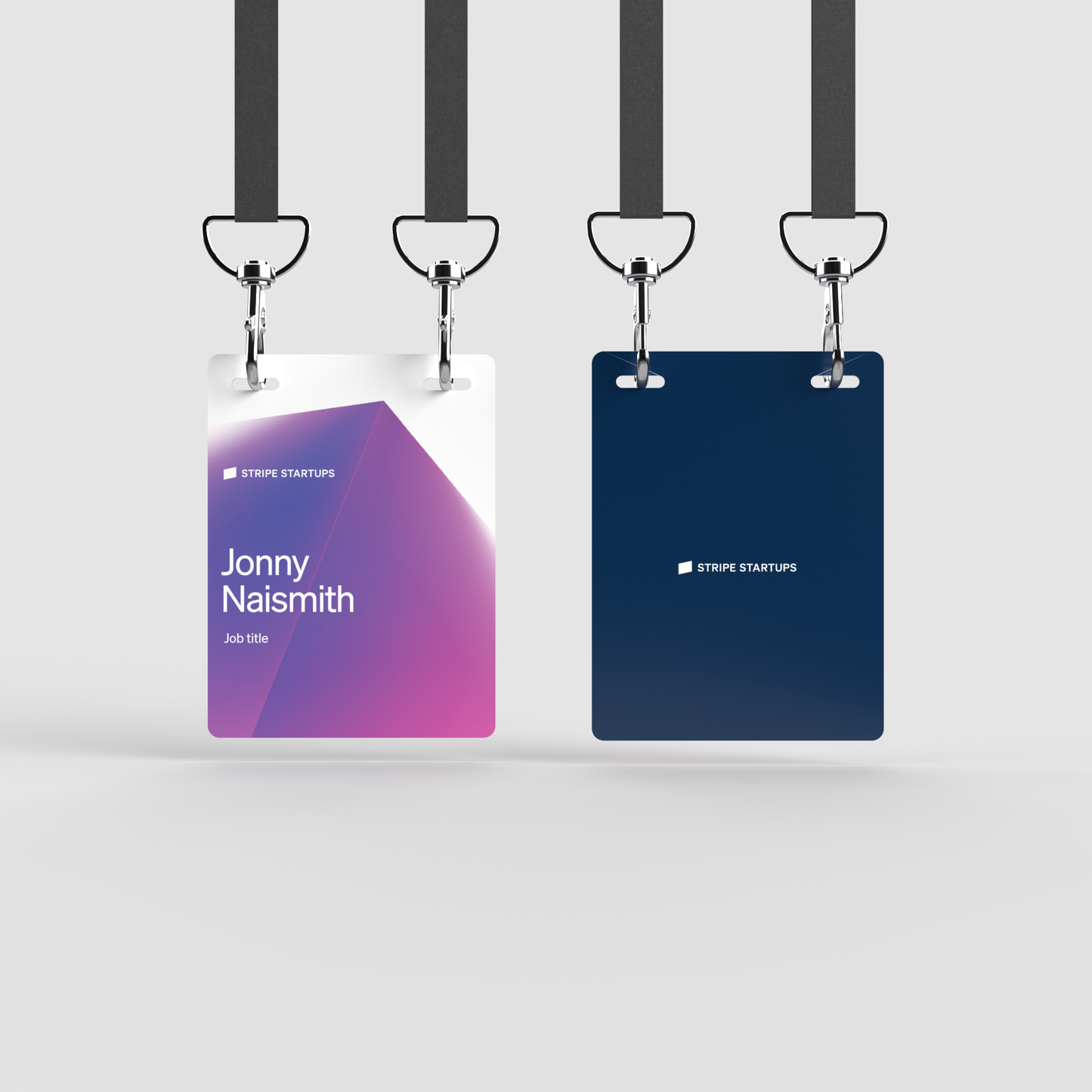 Startups Name badges