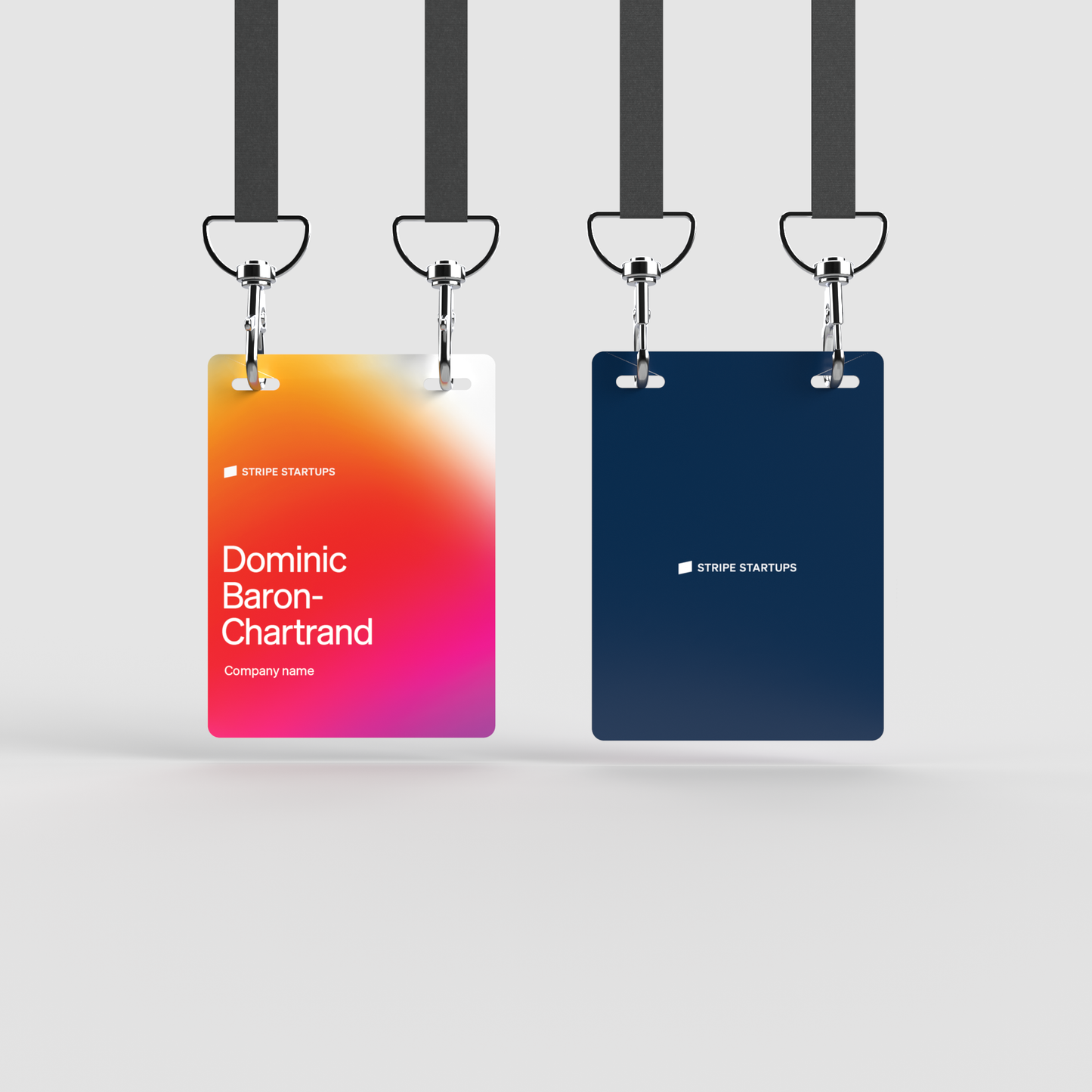 Startups Name badges