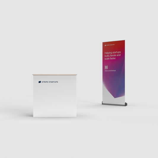 Roller Banner & Counter - Startup
